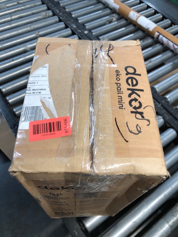 Photo 1 of (see all images) Diaper Dekor Mini Hands-Free Diaper Pail | Easiest to Use | Just Step – Drop – Done | Doesn’t Absorb Odors | Most Economical Refill System