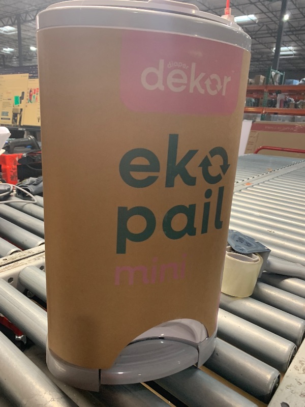 Photo 1 of (see all images) Diaper Dekor Mini Hands-Free Diaper Pail | Easiest to Use | Just Step – Drop – Done | Doesn’t Absorb Odors | Most Economical Refill System