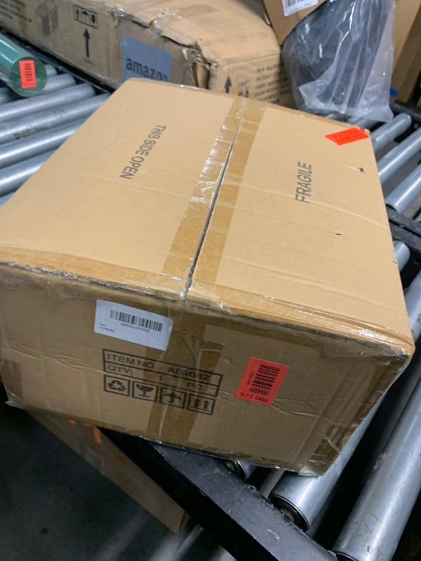 Photo 1 of ***FACTORY SEALED***Durent Lighting Black and Gold Chandelier, Mid Century Modern Pendant Light Fixture, 4-Light Sputnik Satellite Lantern Cage Chandelier for Entryway, Foyer, Dining Room, Kitchen Island, 12.5”D x 19”H