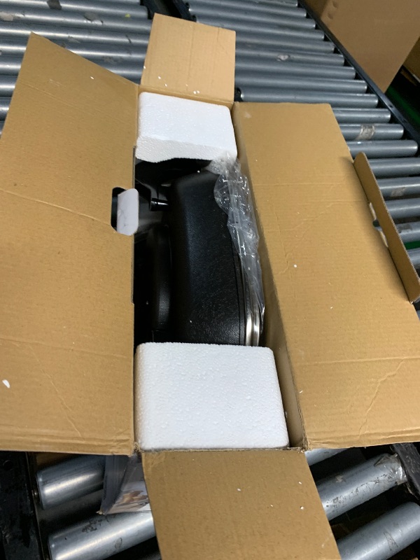 Photo 1 of (BROKEN HANDLE) Holstein Housewares 12-Inch Electric Skillet - 1400W Electric Pan with Adjustable Temperature Control, PFOA-Free Non-Stick Coating, Cool-Touch Handles, Multi-Function Cooker, Copper & Black