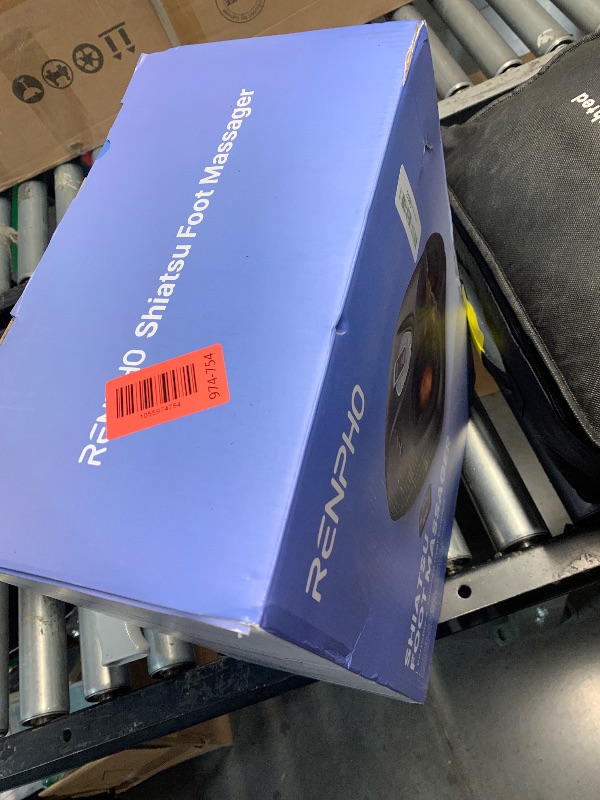 Photo 1 of (see all images) RENPHO Foot Massager Machine with Heat [2025 Upgraded], Shiatsu Foot Massager for Plantar Fasciitis
