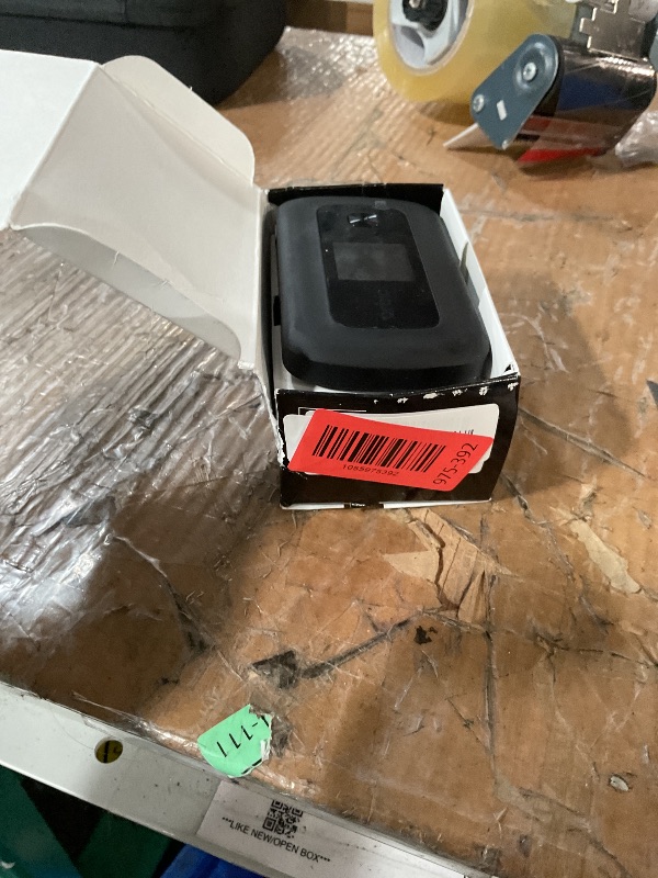 Photo 1 of * missing the back cover *
Orbic Verizon Speed Mobile Hotspot | 4G LTE |Connect up to 10 Wi-Fi Enabled Devices | Up to 12 hrs of Usage time |Up to 5 Days of Stand-by time | Great for Remote Workers