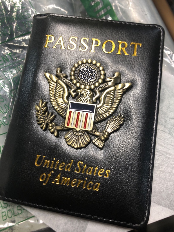 Photo 1 of (see all images) Coowayze Passport Holder Cover for Women Men, Leather US Passport Wallet Case with Vaccine Card Slot for Travel