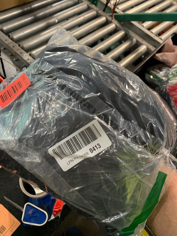 Photo 1 of ***(HEAVILY USED/ MINOR DAMAGE)***SCOMCHIC Womens Plus Size Cocktail Dress Summer Off Shoulder Short Sleeve Flowy Ruffle A-Line Cute Mini Dress with Belt Black XL