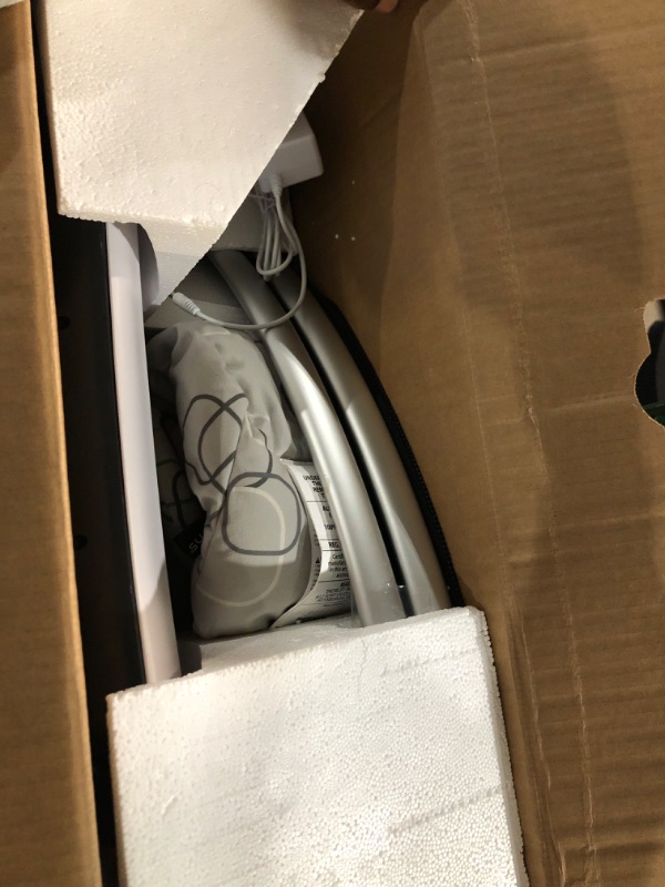 Photo 1 of ** FOR PARTS ONLY, MISSING SEAT ASSEMBLY ** 4moms MamaRoo Multi-Motion Baby Swing, Bluetooth Enabled with 5 Unique Motions, Grey