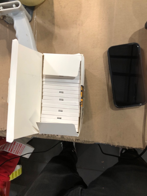 Photo 1 of (20 Pack) BESTTEN USWP6 Matte Snow White Series, 1-Gang Screwless Wall Plate, Decorator Outlet Cover, Decor Switch Plate, H4.69” x W2.91”, for Dimmer, USB, GFCI, Receptacle, UL Listed