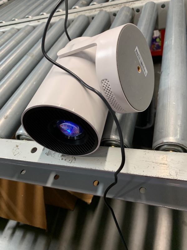 Photo 1 of ?Electric Focus?Magcubic Mini Projector 4K Support, Portable Projector with WiFi 6 and Bluetooth 5.4, Smart Proyector, 5W Soundbase Speaker, 180° Rotation for Home Theater HY300 Ultra