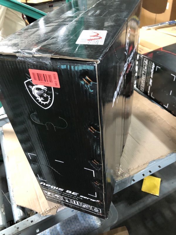 Photo 1 of ***FACTORY SEALED**OPENED TO INSPECT* MSI Aegis SE GTX 1660 Super 6GB GDDR6 Gaming Desktop Computer,Intel Hexa-Core i5-10400F up to 4.3GHz,8GB DDR4 RAM, 240GB SSD + 1TB HDD,802.11AC WiFi,DisplayPort,Keyboard and Mouse, Windows 10(Renewed)