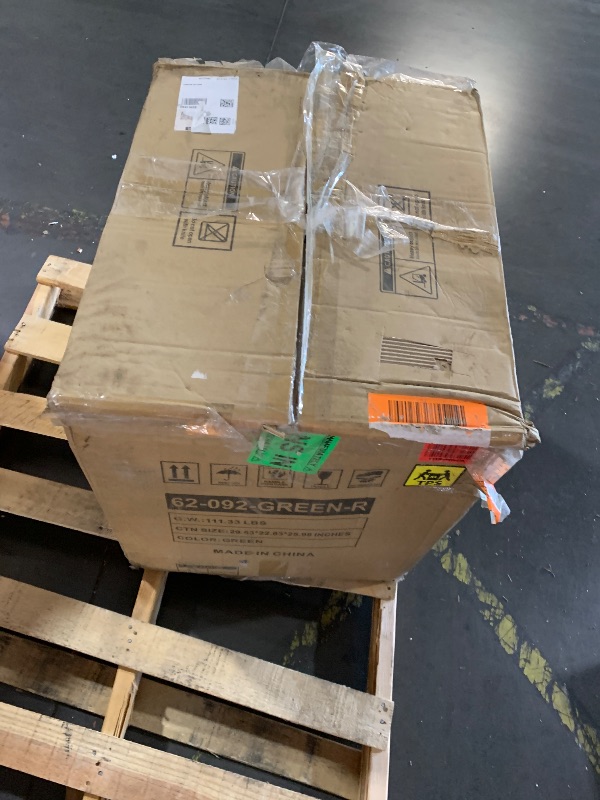 Photo 1 of ***INCOIMPLETE, ONLY ONE BOX***HABUTWAY 105" L-Shape Modular Sectional Sofa Couch for Living Room,No Assembly Required,Modular Comfy Sofa with Deep Seat for Living Room Bedroom,Luxury Distressed Velvet(Right,Green)