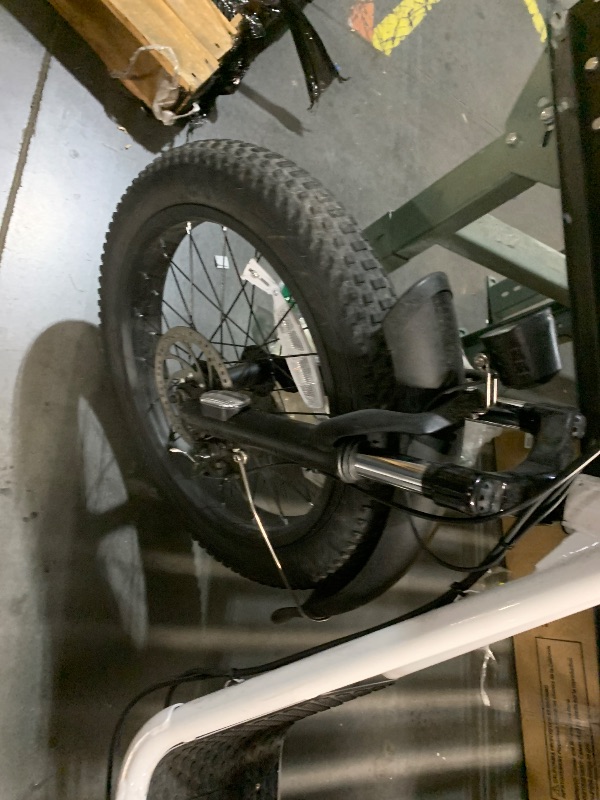 Photo 1 of ****DAMAGED POWER CABLE***
Caroma 819W Foldable Electric Scooter Adults, 20" Fat Tire Electric Bike with 500Wh Battery, Up to 30Miles & 20MPH, Adult Electric Bicycles for Commuting with Basket&Adjustable Seat