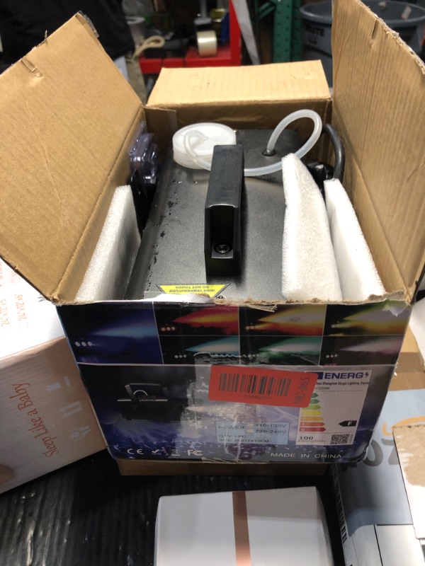 Photo 1 of (used) 500W LED Fog Machine -Party Smoke Effect with 6 Color-Changing Lights, 2000CFM Output,Wireless Remote