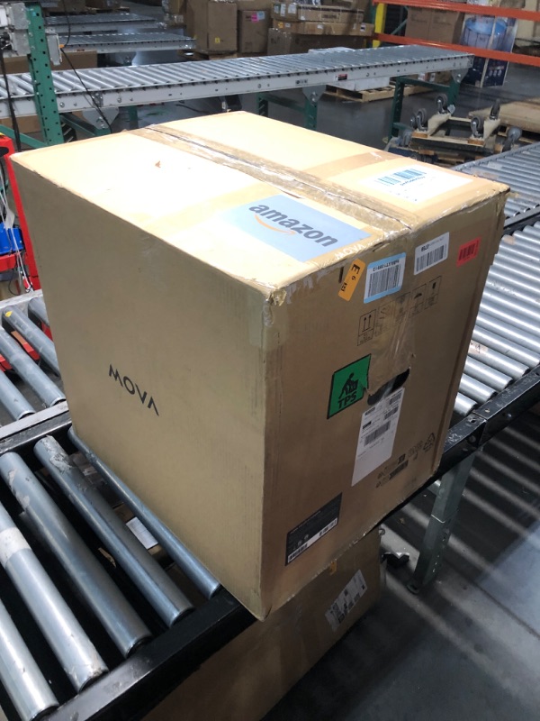 Photo 1 of **Parts Only*** Mova V50 Ultra Complete Robot Vacuum and Mop Self-Cleaning, 24,000 Pa Suction, Liftable Navigation with Obstacle Overcoming and Warm Water Mopping with DuoSolution System Designed for Pets, Black