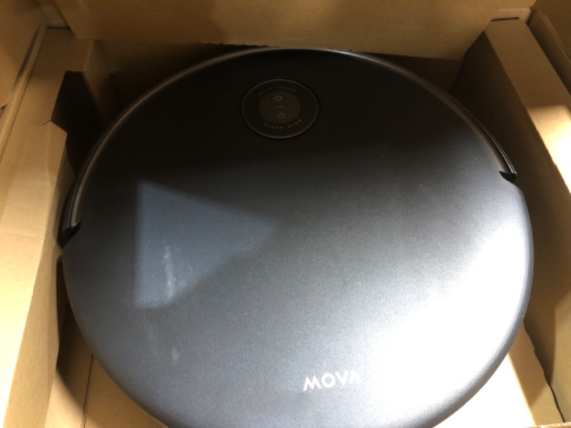 Photo 1 of **Parts Only*** Mova V50 Ultra Complete Robot Vacuum and Mop Self-Cleaning, 24,000 Pa Suction, Liftable Navigation with Obstacle Overcoming and Warm Water Mopping with DuoSolution System Designed for Pets, Black
