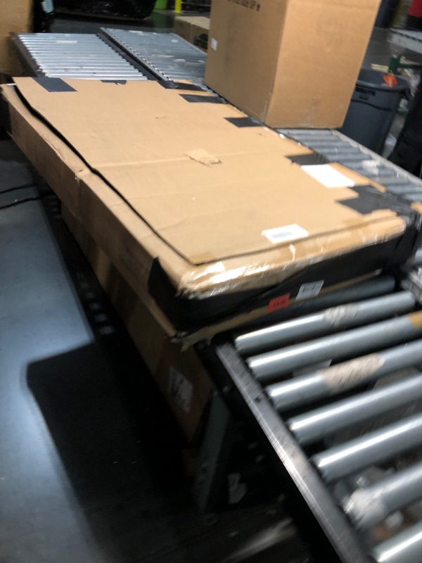 Photo 1 of *** PARTIAL SET *** Feonase 7-Piece Dining Table Set with 6 Stools, 63 Inch Extendable Kitchen Table for 4-8, Kitchen Room Set with MDF Board & Metal Frame, Farmhouse Table, Space-Saving, Espresso