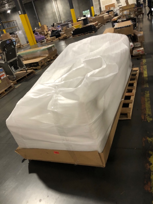 Photo 1 of *****FACTORY NEW OPENED FOR INSPESHTION****** Signature Design by Ashley Maggie Contemporary Upholstered Sofa with Accent Pillows, Off-White