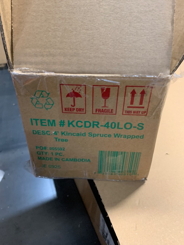 Photo 1 of ***STOCK PHOTO FOR REFERENCE ONLY***National Tree Company 7 ft Pre-Lit Dunhill Fir Full Artificial Christmas Tree, 700 Clear Lights, 2,144 Tips, Includes Stand, Green