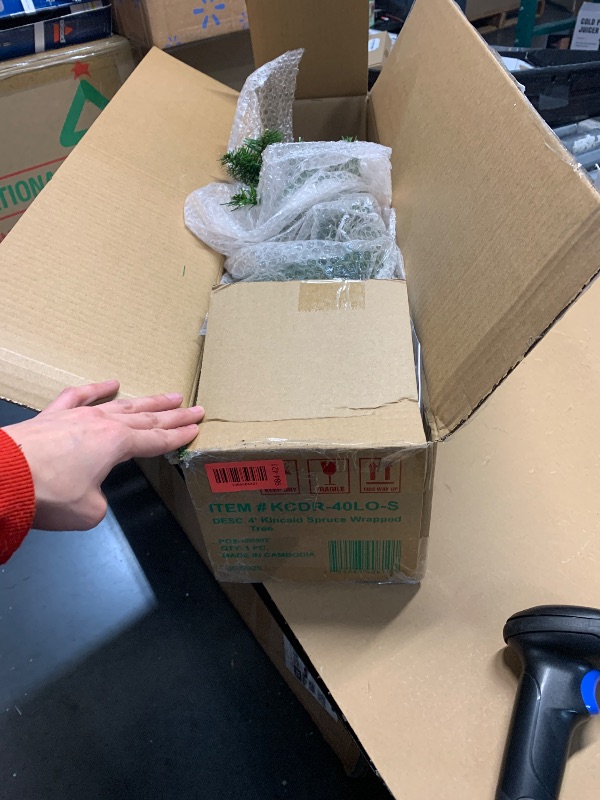 Photo 1 of ***STOCK PHOTO FOR REFERENCE ONLY***National Tree Company 7 ft Pre-Lit Dunhill Fir Full Artificial Christmas Tree, 700 Clear Lights, 2,144 Tips, Includes Stand, Green