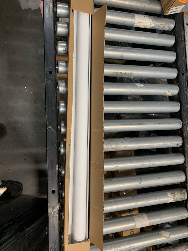 Photo 1 of (missing pieces) ChrisDowa Cordless Blackout Roller Shades for Windows, Striped Free-Stop Window Home, Office and Door. White, 70" W x 72" H