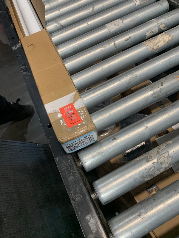 Photo 1 of (missing pieces) ChrisDowa Cordless Blackout Roller Shades for Windows, Striped Free-Stop Window Home, Office and Door. White, 70" W x 72" H