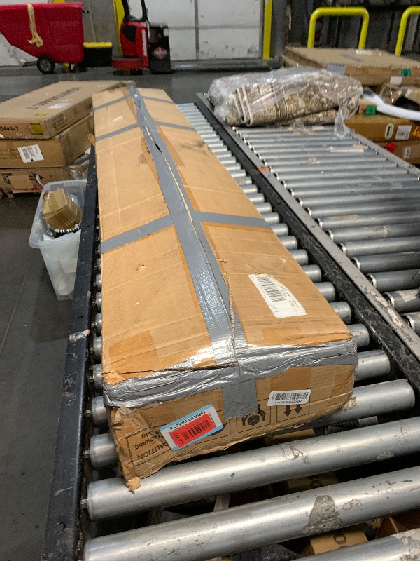 Photo 1 of ***DAMAGED - SEE NOTES/PICTURES***
LITTLE TREE 70.9 Inch Long Entryway Console Table, Industrial Behind Sofa Couch Table for Living Room