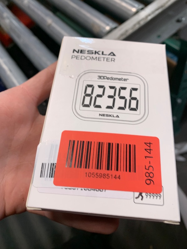 Photo 1 of ***(PARTS ONLY/ / NON FUNCTIONAL)***NESKLA 838 3D Pedometer for Walking, Simple Step Counter and Tracker with Large Digital Display, Removable Clip Lanyard, Accurately Track Steps for Men, Women, Kids, Adults, Seniors, Black