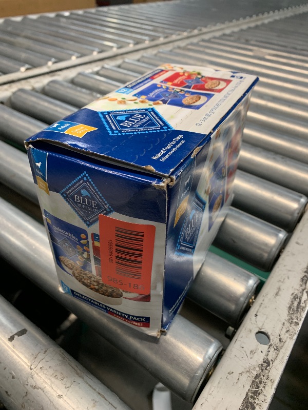 Photo 1 of ***EXPIRATION: 11/20/26 | FACTORY SEALED*** Blue Buffalo Delectables Natural Wet Dog Food Toppers Variety Pack, Tasty Chicken & Hearty Beef, Cuts in Gravy, 3-oz. (12 Pouches, 6 of Each Flavor)