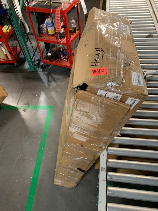 Photo 1 of ***STOCK PHOTO FOR REFERENCE ONLY******TRUCK/TRAILER PICKUP ONLY*** Garvee Queen Bed Frame with Headboard, Beige Upholstered Bed Frame Queen, Heavy-Duty Queen Platform Bed Frame with Strong Wood Slats, Upholstered Mattress Foundation No Box Spring Needed