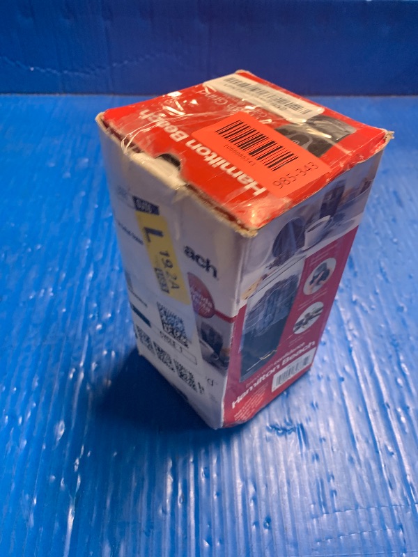 Photo 1 of ***DAMAGED, SEE PHOTOS*** Hamilton Beach Fresh Grind Electric Coffee Grinder for Beans, Spices and More, Stainless Steel Blades, Removable Chamber, Makes up to 12 Cups, Black