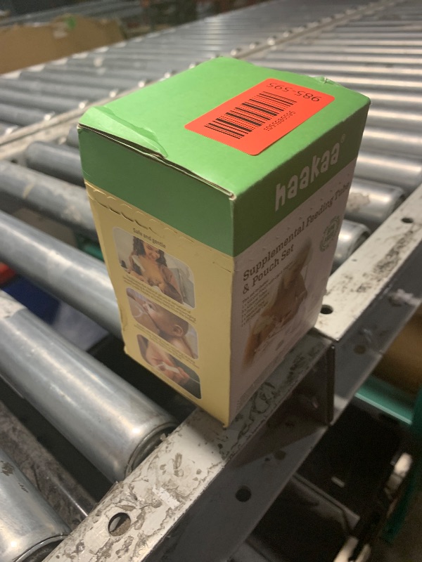 Photo 1 of ***FACTORY SEALED*** haakaa Supplemental Feeding Tube & Pouch Set,Baby Supplemental Nursing System,SNS Breastfeeding System,Food Grade Silicone