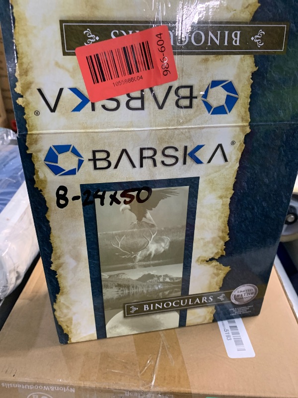 Photo 1 of ***(PARTS ONLY/ NON FUNCTIONAL)***Barska Gladiator 8-24x50 Zoom Binoculars with Tripod Adaptor for Long Range Viewing, Birding, Events, etc