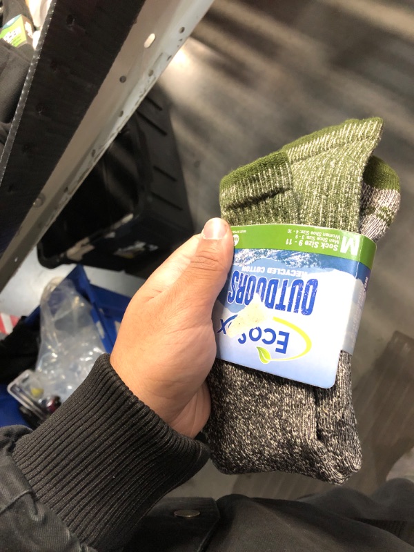 Photo 1 of (stock photo for reference)
Ecosox Recycled Cotton 5 colors to choose from Outdoor Thermal Crew