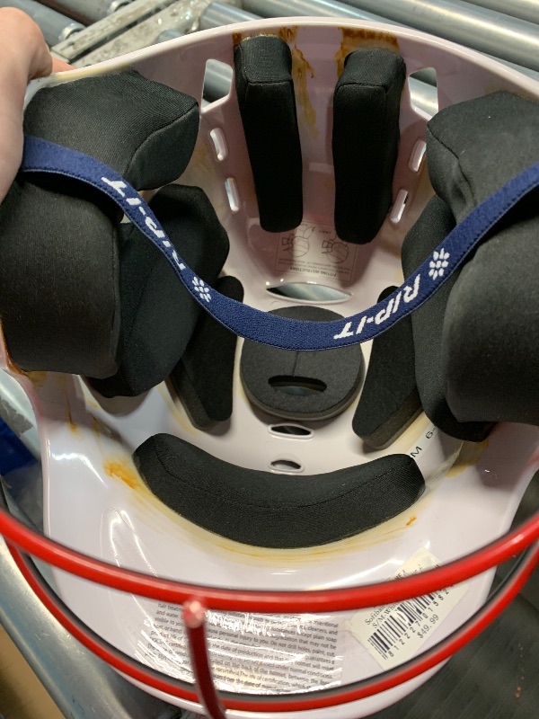 Photo 1 of ***DAMAGED, GLUE MELTED, SEE PHOTOS*** RIP-IT | Vision Classic 2.0 Softball Batting Helmet | American Spirit | Lightweight Women's Sport Equipment