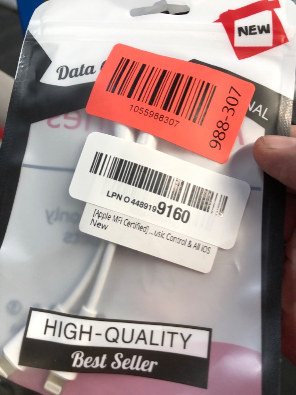 Photo 1 of [Apple MFi Certified] Lightning to 3.5 mm Headphone Jack Adapter, 2 Pack iPhone 3.5mm Aux Adapter Converter Dongle Audio Cable for iPhone 14 13 12 11 Pro Max XS XR X 8, Support Music Control & All iOS