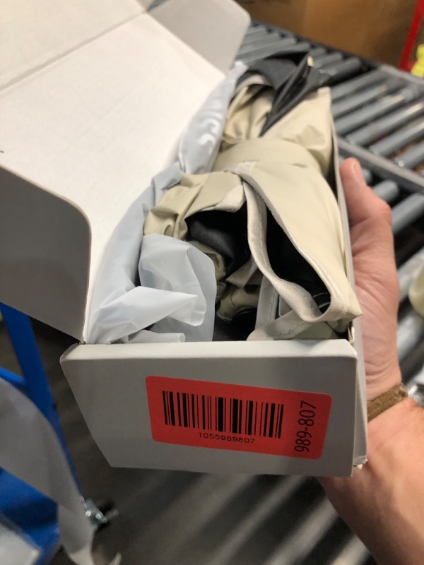 Photo 1 of [2025 Upgraded] Nmoiss Windshield Sun Shade Umbrella for Car - [Vinyl Coating Heat Shield] Protect Car from Sun Rays & Heat Damage Keep Cool and Protect Interior Large (61" L x 35" W)