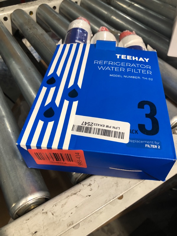 Photo 1 of ***FACTORY SEALED***TEEHAY W10413645A Water Filter 2 Replacement, Compatible with KAD2RXD1, EDR2RXD1, WHR2RXD1, P9KB2L, P9RFKB2L, 9903, 9082, 469082, 3 Pack