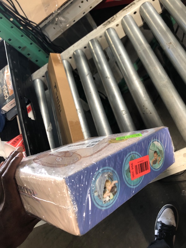 Photo 1 of ***FACTORY SEALED***Mambobaby Float Self-Inflating Baby Swim Float with Canopy, Compressible Folding Pool Baby Float, Upgrade Soft Waterproof Skin-Friendly Material Toddler Swim Float (Standard Edition Blue)