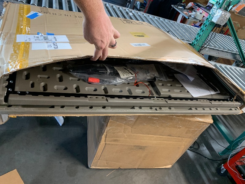 Photo 1 of ***PARTIAL SET***BOX 1 OF 2***YITAHOME 200 Gallon Double-Wall Deck Box with Divider & Side Handles, Outdoor Large Storage for Patio Furniture Cushions, Garden Pool Accessories, Water Resistant & Lockable