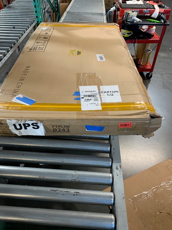 Photo 1 of ***PARTIAL SET***BOX 1 OF 2***YITAHOME 200 Gallon Double-Wall Deck Box with Divider & Side Handles, Outdoor Large Storage for Patio Furniture Cushions, Garden Pool Accessories, Water Resistant & Lockable