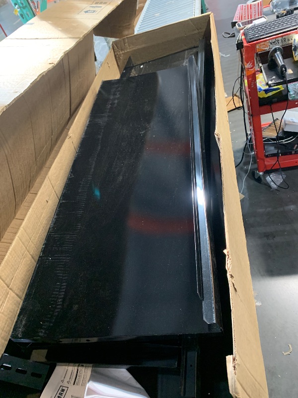 Photo 1 of ***DAMAGED - SEE NOTES/PICTURES******TRUCK/TRAILER PICKUP ONLY***
CRAFTSMAN Metal Garage Storage Cabinet, Floor Cabinet, 48 Inch (CMST24800BK)