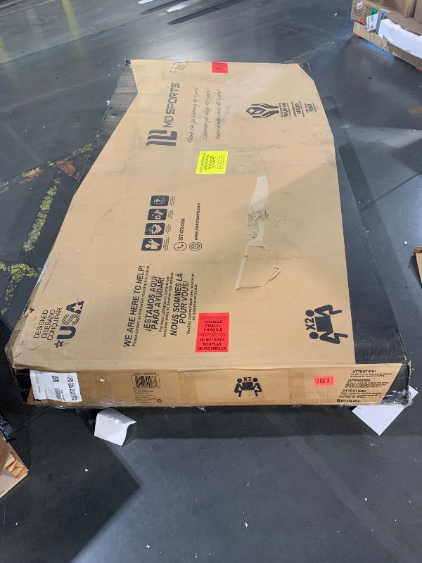 Photo 1 of ***TRUCK/TRAILER PICKUP ONLY***MINOR DAMAGE MINOR GASH ON TOP OF TABLE**
Hall of Games Arctic Rush 7' Air Powered Hockey Table with Pusher and Puck Set