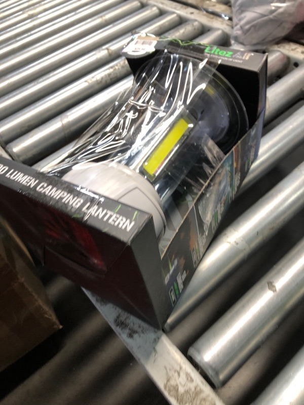 Photo 1 of ***(MISSING POWER BUTTON)***LitezAll LED Lanterns for Power Outages, Brightest Lantern 2000 Lumens - Battery Powered Light Emitting Diode Lantern for Emergency and Camping