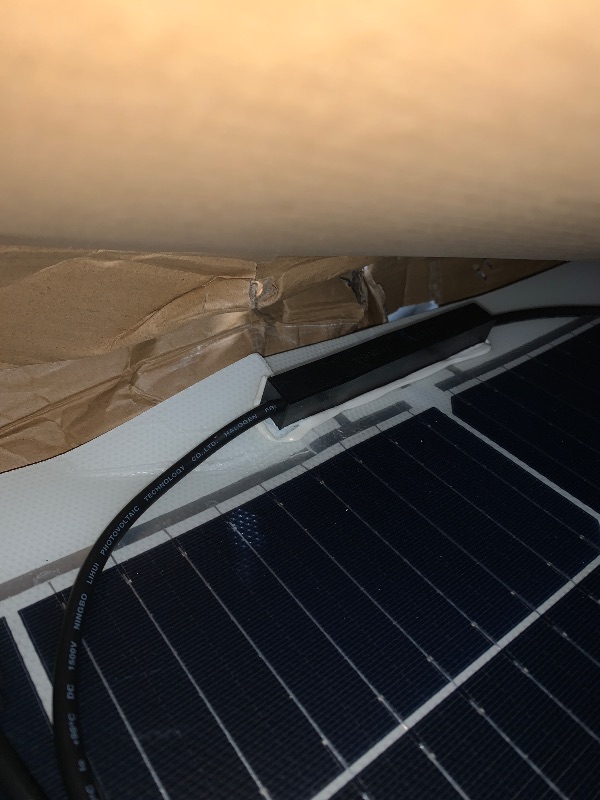 Photo 1 of ***EDGES SLIGHTLY DEFORMED | TRUCK/TRAILER PICKUP ONLY*** Renogy Solar Panels 200 Watt 12V, Flexible Solar Panel 200W 22% High-Efficiency, 240° Ultra Lightweight Solar Panels for Marine RV Cabin Van Car Boat Camping Curve Surfaces