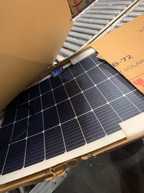 Photo 1 of ***EDGES SLIGHTLY DEFORMED | TRUCK/TRAILER PICKUP ONLY*** Renogy Solar Panels 200 Watt 12V, Flexible Solar Panel 200W 22% High-Efficiency, 240° Ultra Lightweight Solar Panels for Marine RV Cabin Van Car Boat Camping Curve Surfaces