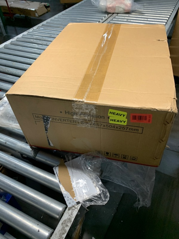 Photo 1 of ***FACTORY SEALED OPENED FOR INSPECTION*** Anern 5000W Solar Inverter 48Vdc to 110Vac, 5KW Off-Grid Hybrid Solar Inverter with 120A MPPT Charge Controller, Max. 150V PV Input, Fit for 48V Lithium Lead-Acid Gel Battery Off-Grid System