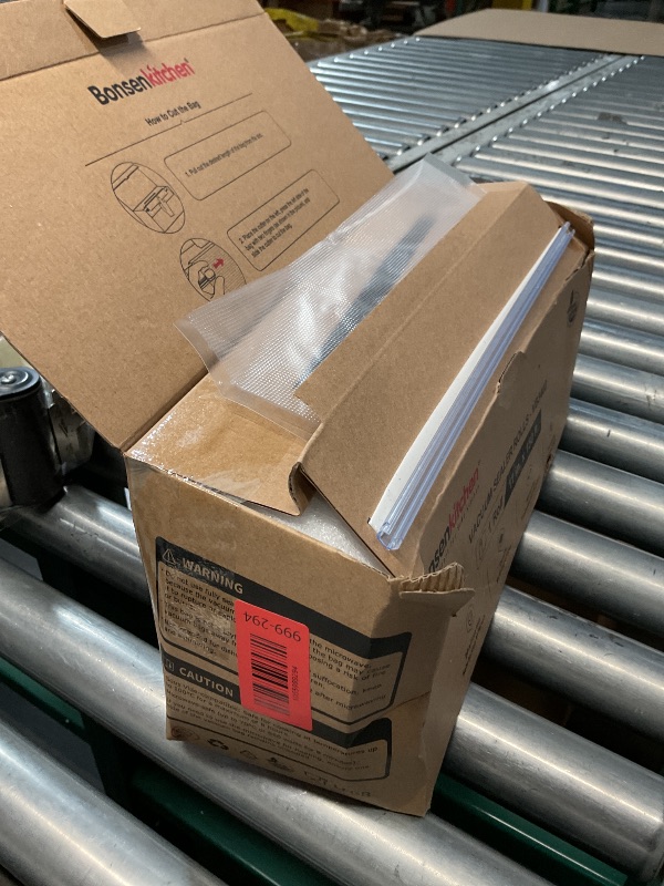 Photo 1 of [2025 New] Bonsenkitchen 11” x 150’ Vacuum Sealer Bags Rolls with Cutter for Food Storage, Commercial Grade, BPA Free, Great for Meal Prep and Sous Vide Cooking