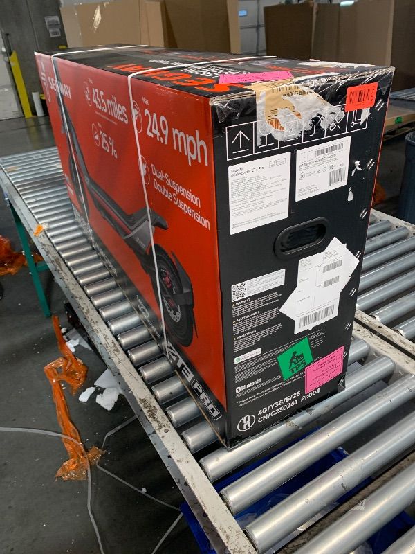 Photo 1 of ***FACTORY SEALED*** Segway ZT3 Pro Electric Scooter, Up to 24.9 MPH, 43.5-Mile Range, Dual Suspension, Flash Charge, 1600W Peak Motor, Off-Road Scooter for Adults UL Certified (UL2272/2271)