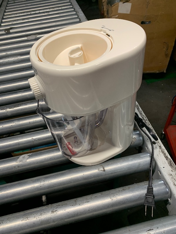 Photo 1 of ***NISSING LID*** Dash Deluxe Shaved Ice & Slushy Maker with Serving Pitcher, 1L, Multi-Purpose Ice Shaver Machine for Homemade Shaved Ice, Snow Cones, Slushies, Cocktails & More - Cream