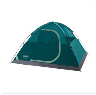Photo 1 of ** parts. Only bottom of tent has holes tent is non-functional and is not in packaging.
Coleman Diamond Peak 4-Person Dome Tent