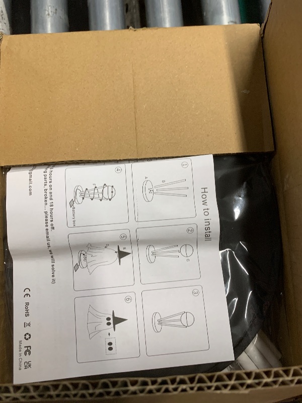 Photo 1 of [Timer] Light Up Halloween Ghost Decorations, Set of 2 DIY Spooky Ghosts Crafts, Scary Ghost for Halloween Decor Indoor Home Mantel Shelf & Tabletop Decor