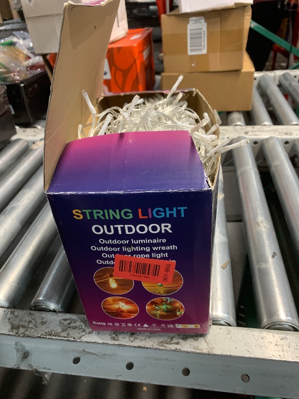 Photo 1 of (missing remote) SOSHOT Christmas String Lights Outdoor - 131Ft/40M 1680 LED 8 Modes with Remote Control and App Waterproof Christmas